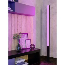 Eglo Connect.Z Smart Golvlampa Simolaris-Z Aluminium Svart 34W 3960lm - 827-865 Justerbar Vit | Dimbar