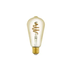 Eglo Connect.Z Smart LED Edison E27 Filament Ambar 4.9W 360lm - 827-865 Justerbar Vit | Dimbar - Ersättare 25W