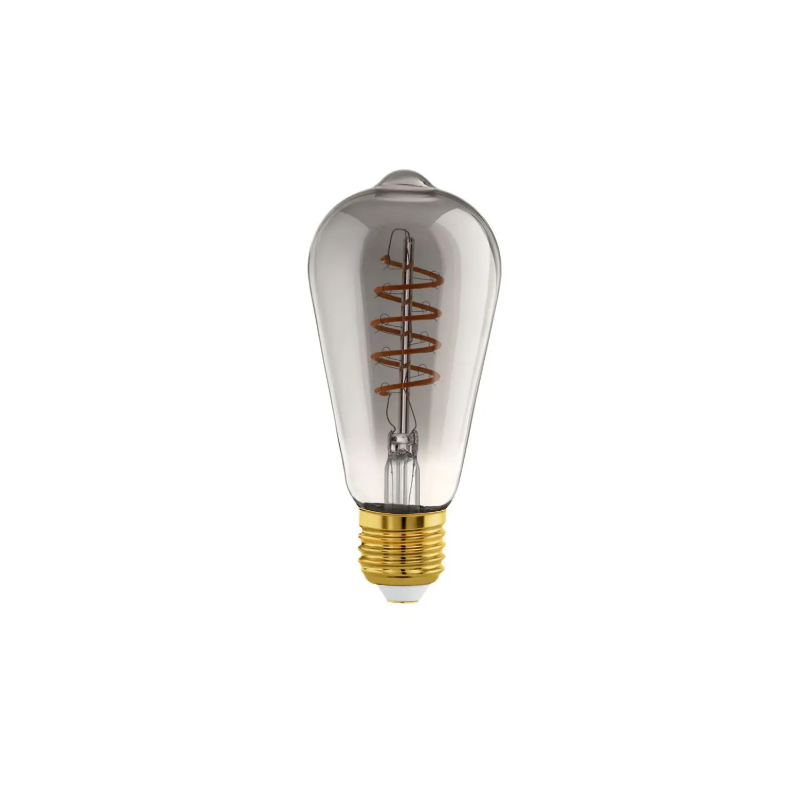 Eglo Connect.Z Smart LED Edison E27 Filament Smokey 4W 150lm - 820 Extra Varm Vit | Dimbar - Ersättare 15W