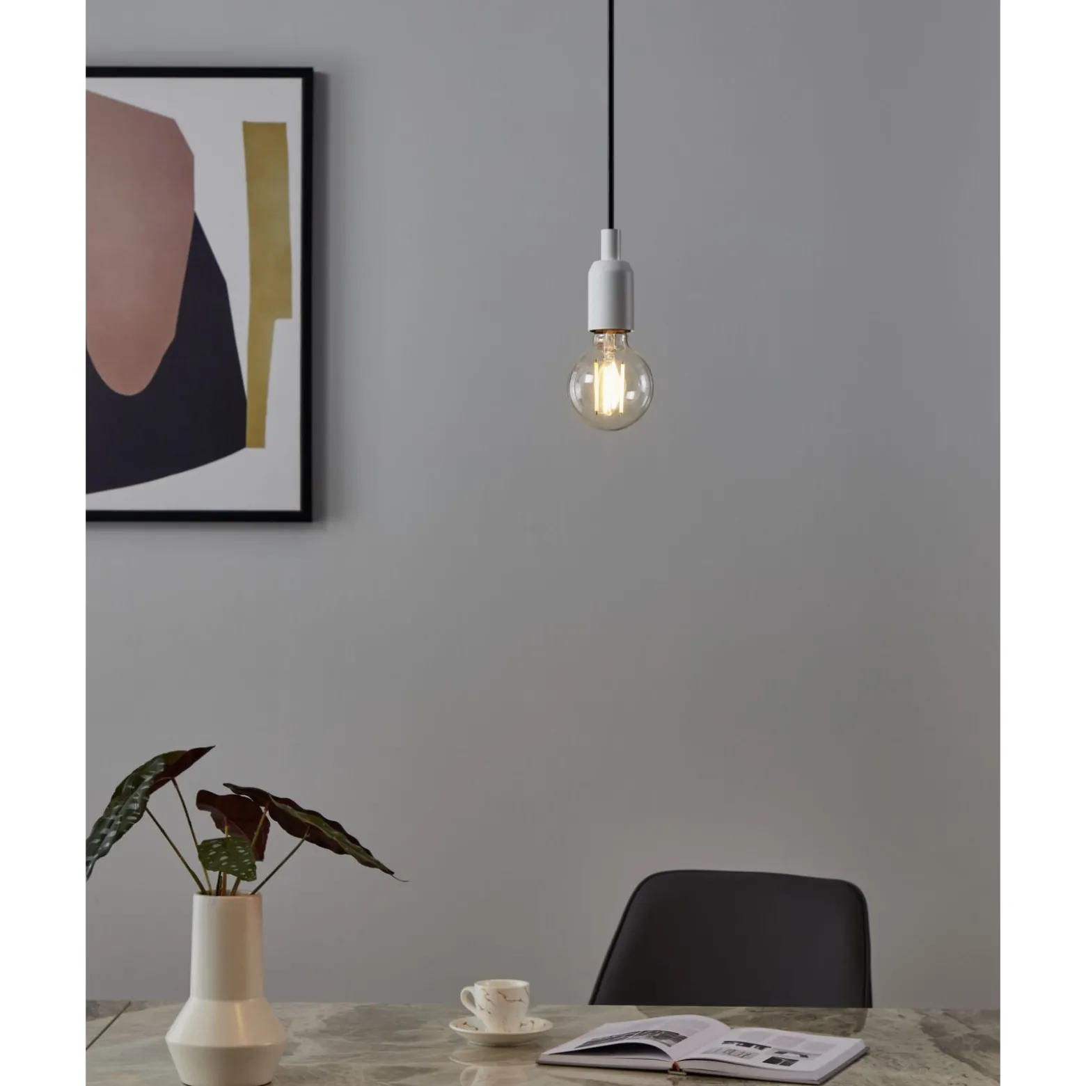 Eglo Connect.Z Smart LED E27 Globe Filament Klar 6W 806lm - 822-865 Justerbar Vit | Dimbar - Ersättare 60W