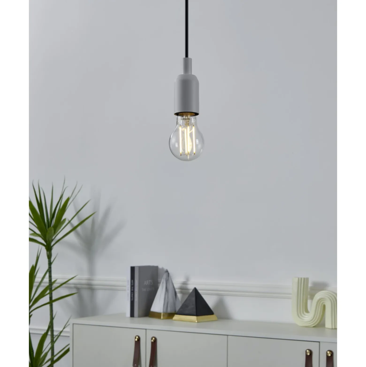 Eglo Connect.Z Smart LED E27 Päron Filament Klar 6W 806lm - 827 Extra Varm Vit | Dimbar - Ersättare 60W