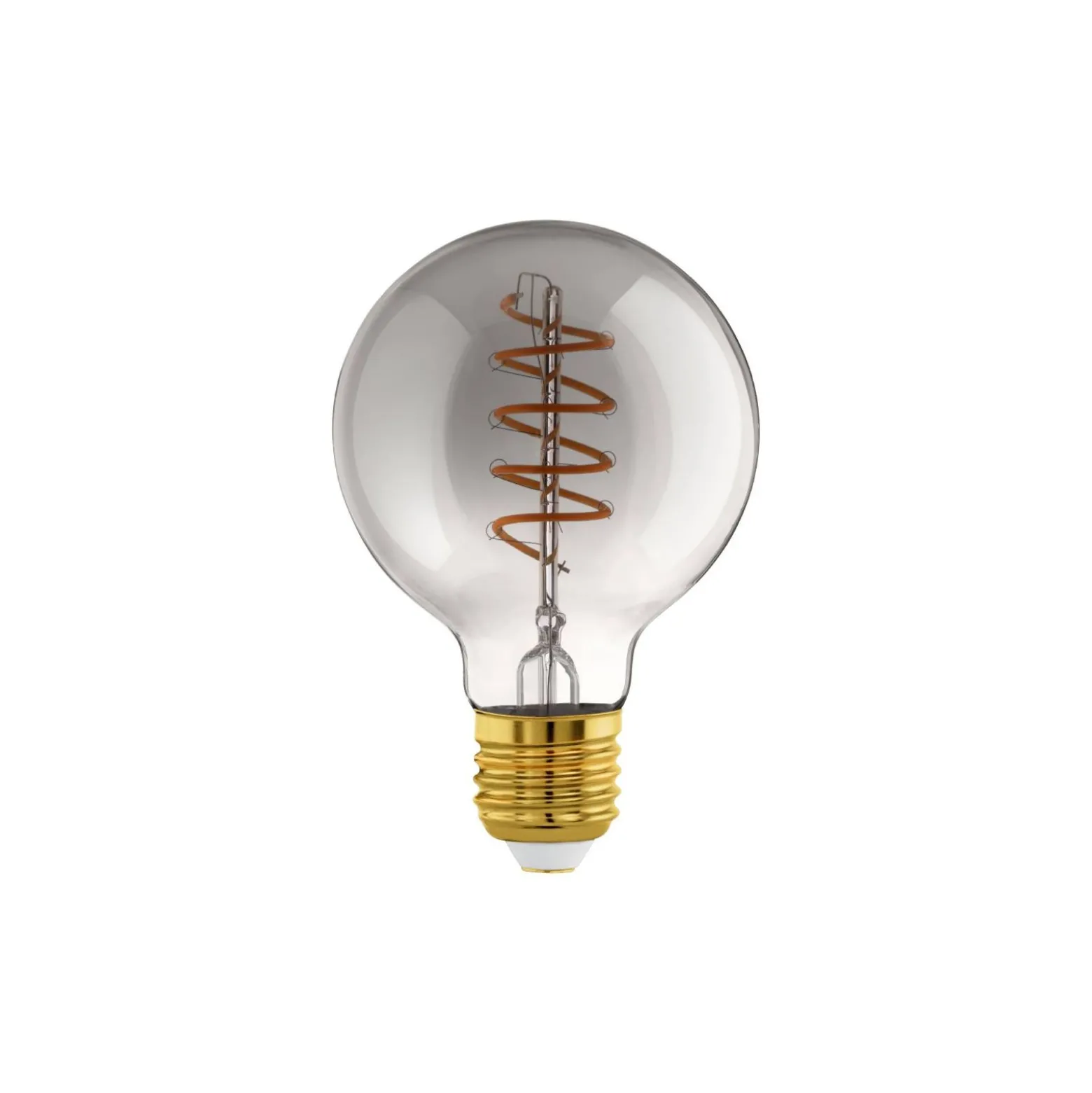 Eglo Connect.Z Smart LED Globe E27 Filament Smokey 4W 150lm - 820 Extra Varm Vit | Dimbar - Ersättare 15W