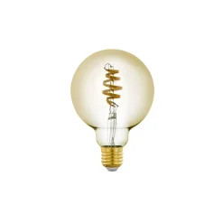 Eglo Connect.Z Smart LED Globe E27 Filament Ambar 4.9W 360lm - 827-865 Justerbar Vit | Dimbar - Ersättare 25W