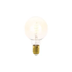 Eglo Connect.Z Smart LED Globe E27 Filament Ambar 4.9W 360lm - 827-865 Justerbar Vit | Dimbar - Ersättare 25W