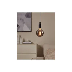 Eglo Connect.Z Smart LED Globe E27 Filament Smokey 4W 150lm - 820 Extra Varm Vit | Dimbar - Ersättare 15W