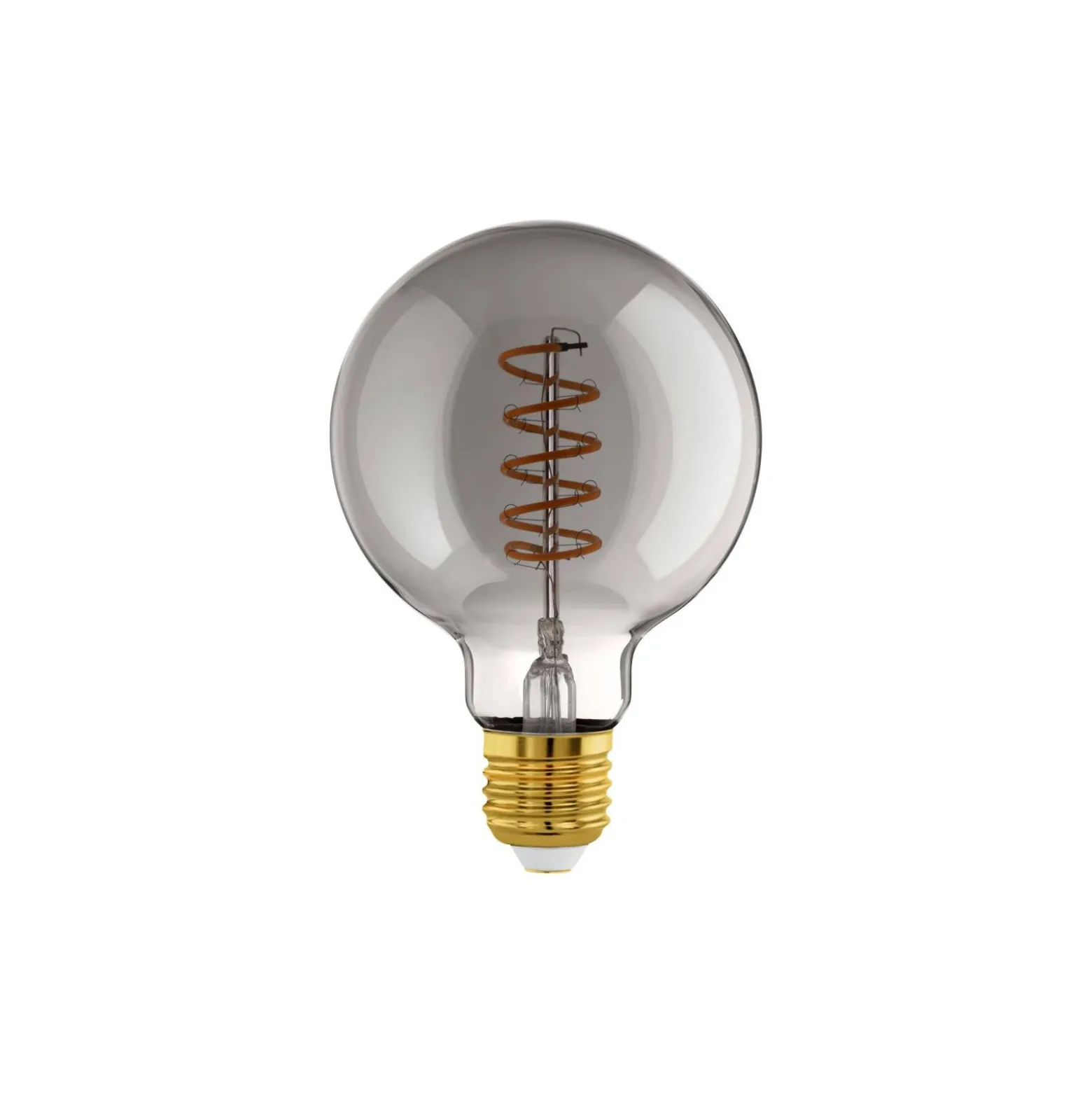 Eglo Connect.Z Smart LED Globe E27 Filament Smokey 4W 150lm - 820 Extra Varm Vit | Dimbar - Ersättare 15W