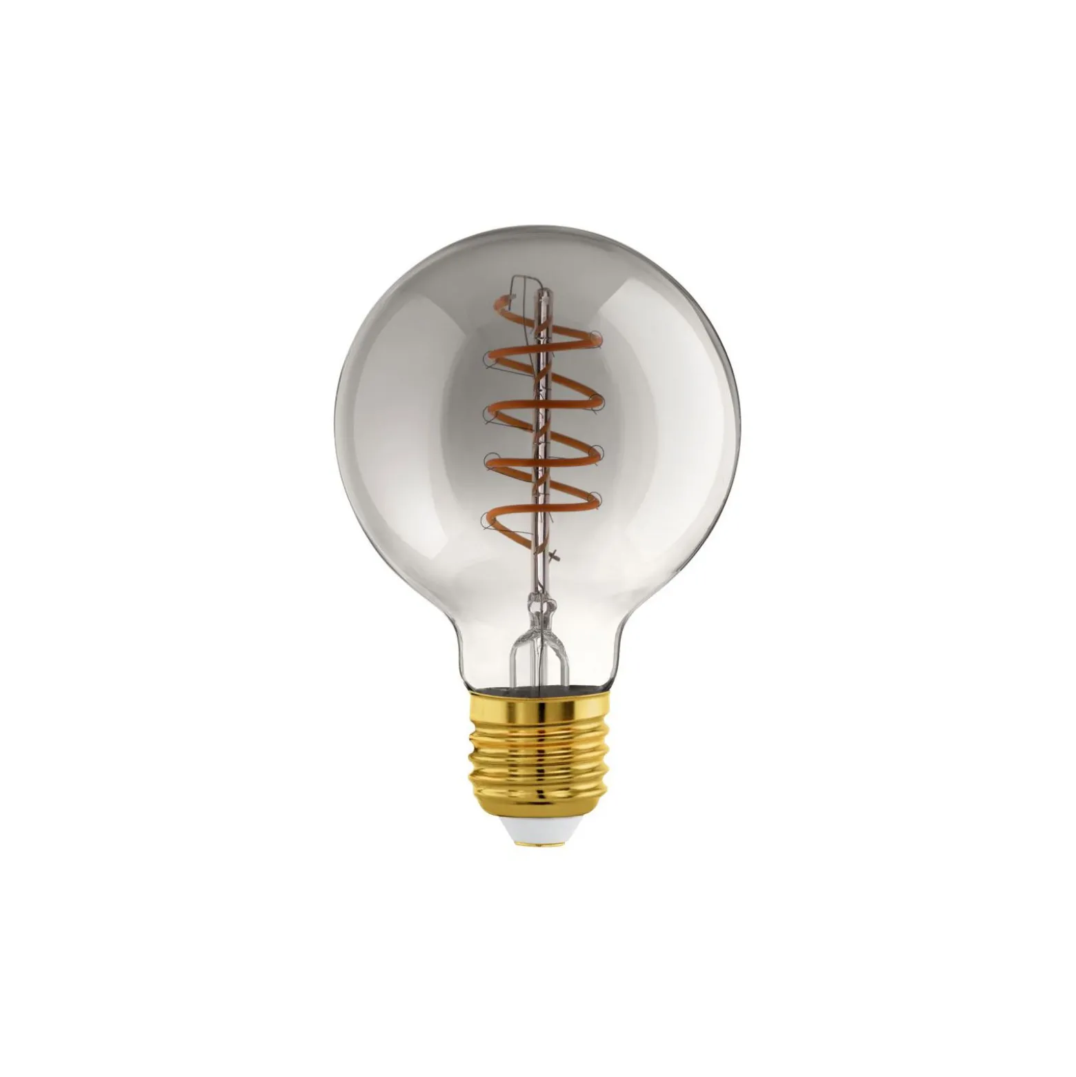 Eglo Connect.Z Smart LED Globe E27 Filament Smokey 4W 150lm - 820 Extra Varm Vit | Dimbar - Ersättare 15W