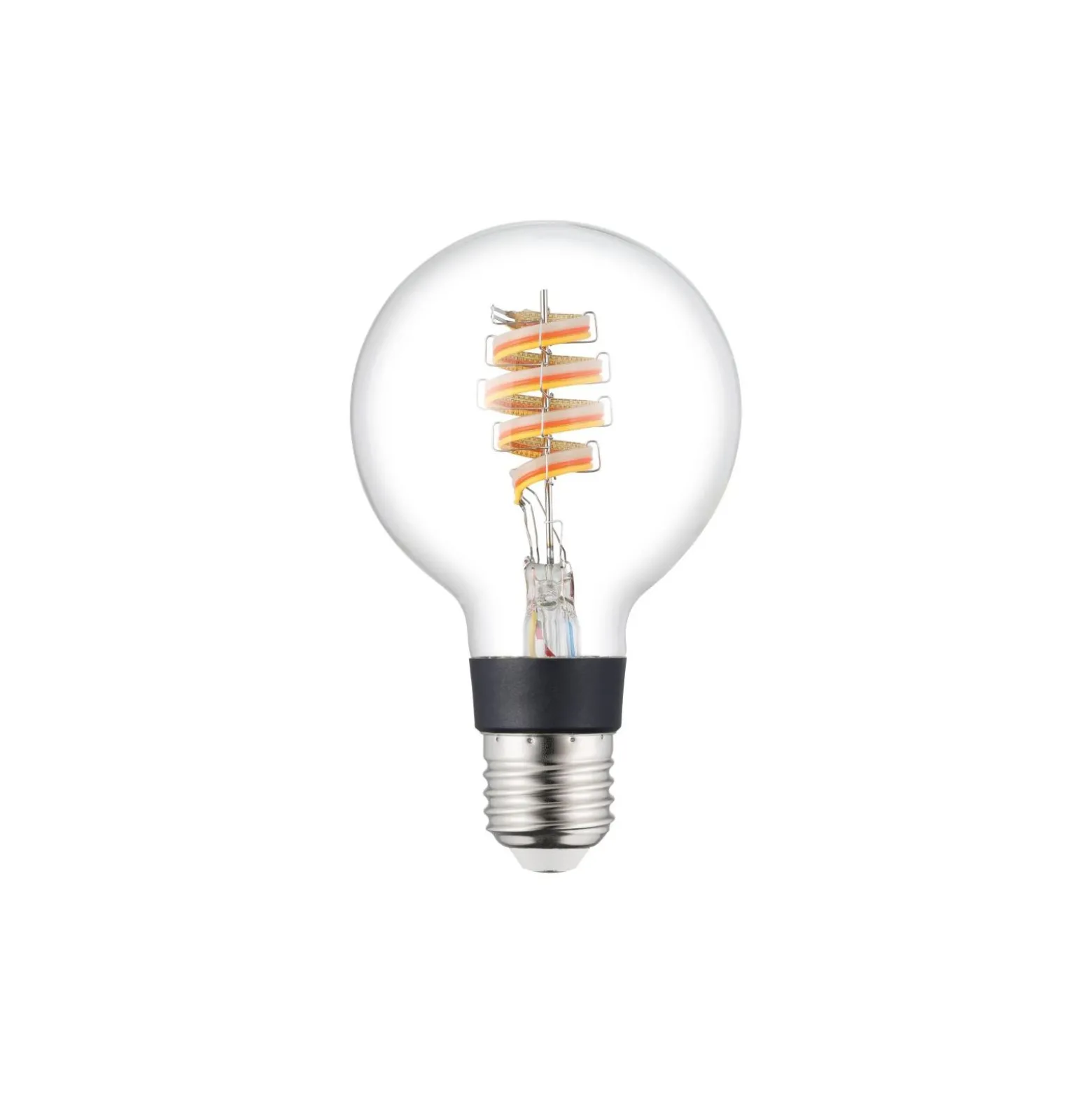Eglo Connect.Z Smart LED Globe E27 Filament Klar 4.9W 400lm - 830 Varm Vit + RGB | Dimbar - Ersättare 40W