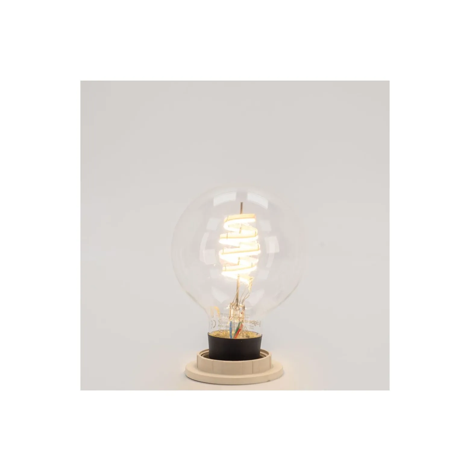 Eglo Connect.Z Smart LED Globe E27 Filament Klar 4.9W 400lm - 830 Varm Vit + RGB | Dimbar - Ersättare 40W