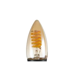 Eglo Connect.Z Smart LED Kronljus E14 Filament Ambar 4.9W 320lm - 827-865 Justerbar Vit | Dimbar - Ersättare 25W