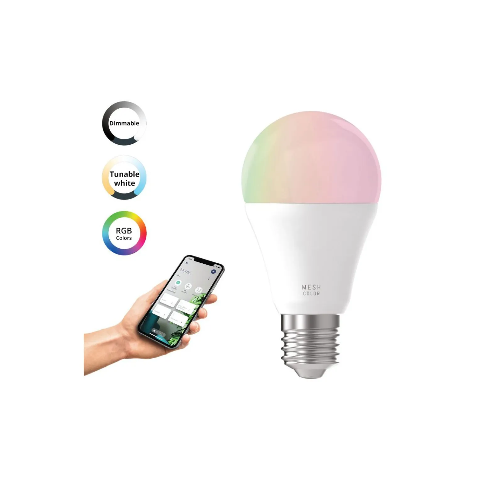 Eglo Connect.Z Smart LED Päron E27 Matt 9W 806lm - 827 Extra Varm Vit | Dimbar - Ersättare 60W