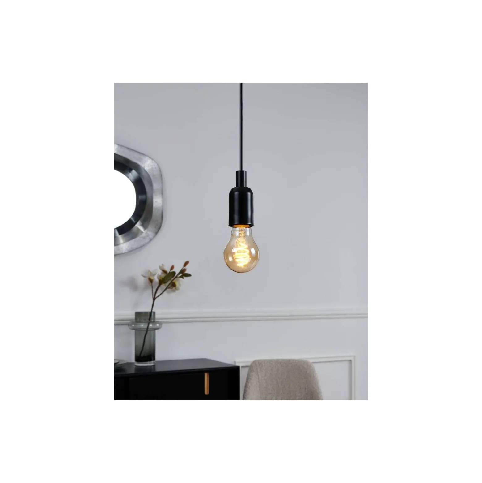 Eglo Connect.Z Smart LED Päron E27 Filament Ambar 9.8W 360lm - 822-865 Justerbar Vit | Dimbar - Ersättare 25W