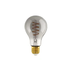 Eglo Connect.Z Smart LED Päron E27 Filament Smokey 4W 150lm - 820 Extra Varm Vit | Dimbar - Ersättare 15W