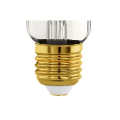 Eglo Connect.Z Smart LED Päron E27 Filament Smokey 4W 150lm - 820 Extra Varm Vit | Dimbar - Ersättare 15W