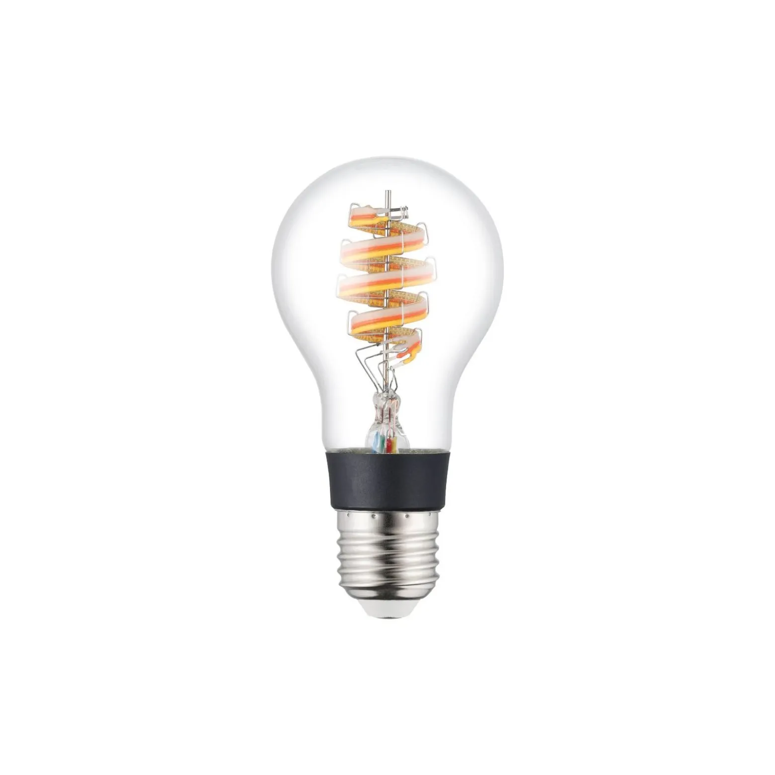 Eglo Connect.Z Smart LED Päron E27 Filament Klar 4.9W 320lm - 830 Varm Vit + RGB | Dimbar - Ersättare 25W
