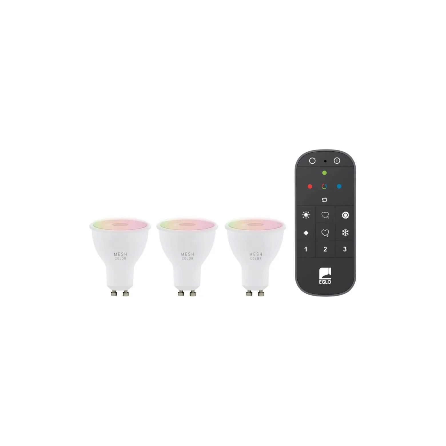 Eglo Connect.Z Smart LED Spot GU10 PAR16 13.5W 345lm 45D - 827-865 Justerbar Vit + RGB | Dimbar - Ersättare 50W