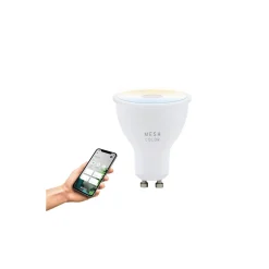 Eglo Connect.Z Smart LED Spot GU10 PAR16 4.9W 400lm 42D - 827-865 Justerbar Vit | Dimbar - Ersättare 57W
