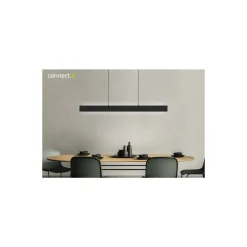 Eglo Connect.Z Smart Pendellampa Andreas-Z Stål Svart 38W 4600lm - 827-865 Justerbar Vit + RGB | Dimbar