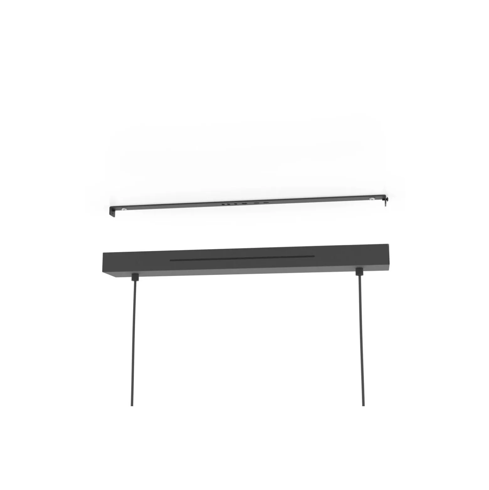 Eglo Connect.Z Smart Pendellampa Andreas-Z Stål Svart 38W 4600lm - 827-865 Justerbar Vit + RGB | Dimbar