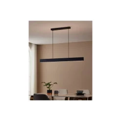 Eglo Connect.Z Smart Pendellampa Andreas-Z Stål Svart 38W 4600lm - 827-865 Justerbar Vit + RGB | Dimbar