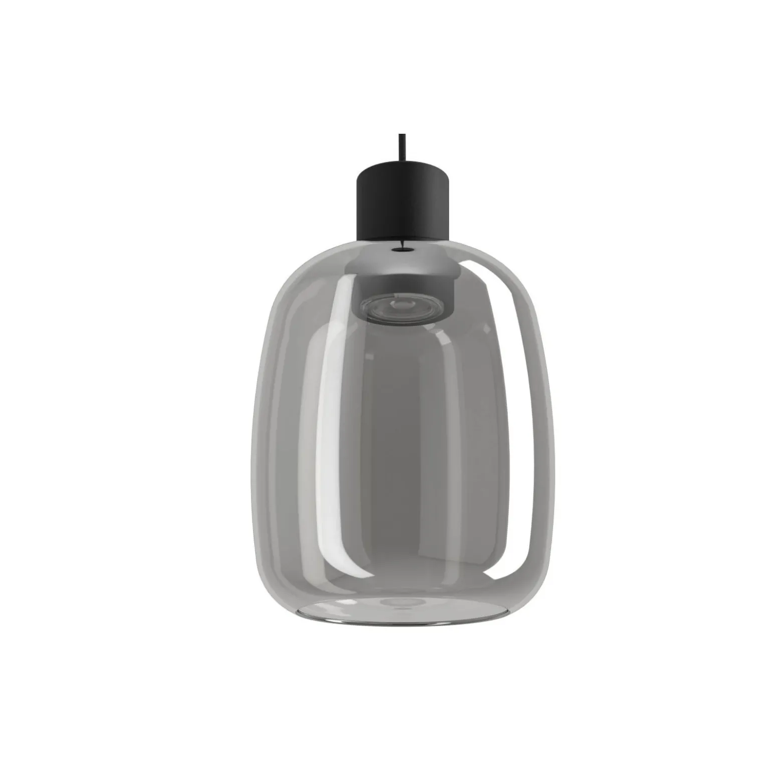 Eglo Connect.Z Smart Pendellampa Molochio-Z Stål Svart 11.1W 1500lm - 827-865 Justerbar Vit + RGB | Dimbar