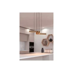 Eglo Connect.Z Smart Pendellampa Folcino-Z Stål Bronze, Svart 36W 3720lm - 827-865 Justerbar Vit + RGB | Dimbar