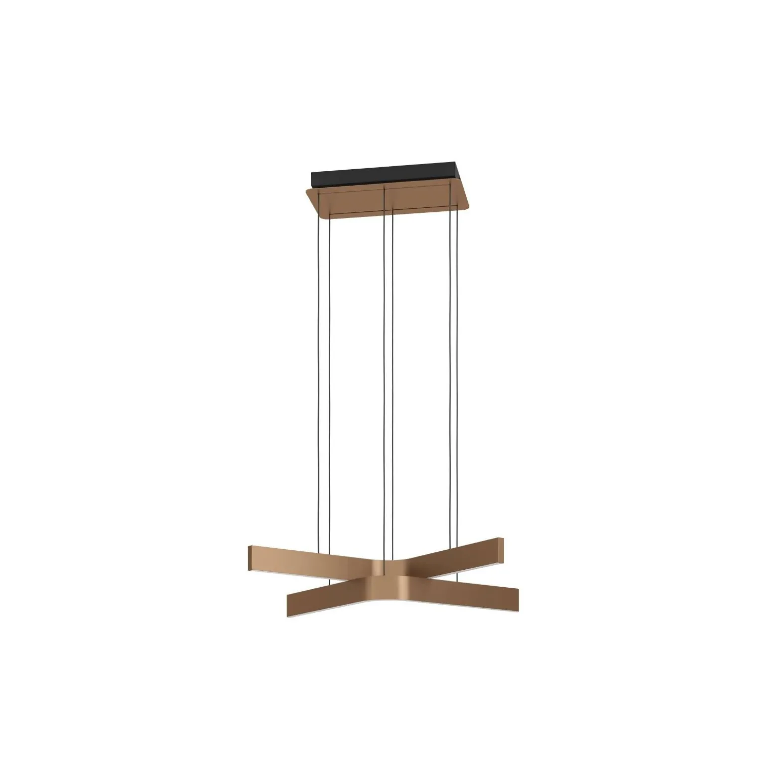 Eglo Connect.Z Smart Pendellampa Folcino-Z Stål Bronze, Svart 36W 3720lm - 827-865 Justerbar Vit + RGB | Dimbar