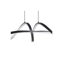Eglo Connect.Z Smart Pendellampa Calarossa-Z Stål Svart 22W 2500lm - 827-865 Justerbar Vit + RGB | Dimbar