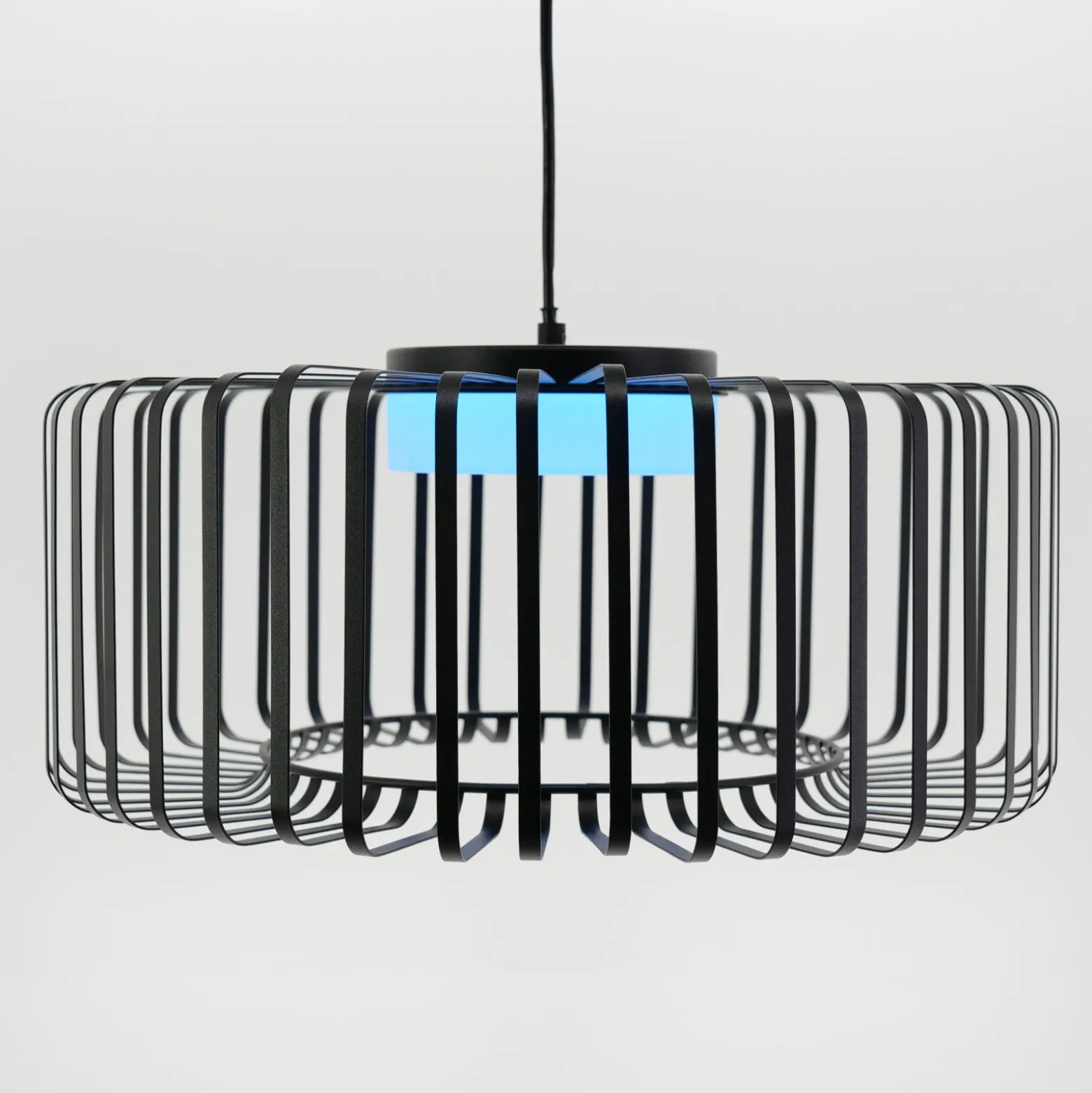 Eglo Connect.Z Smart Pendellampa Ginestrone-Z Stål Svart 22W 2450lm - 827-865 Justerbar Vit | 450mm - Dimbar