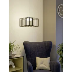 Eglo Connect.Z Smart Pendellampa Ginestrone-Z Stål Svart 22W 2450lm - 827-865 Justerbar Vit | 450mm - Dimbar