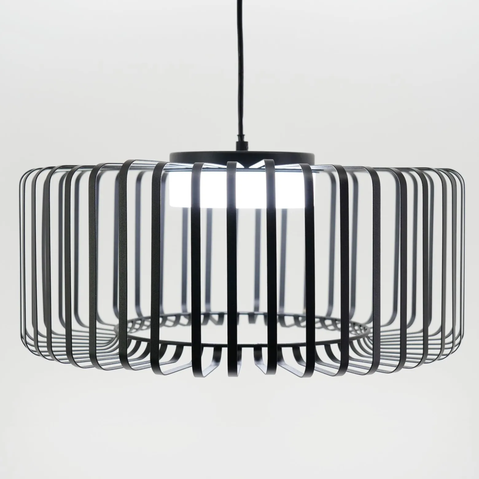 Eglo Connect.Z Smart Pendellampa Ginestrone-Z Stål Svart 22W 2450lm - 827-865 Justerbar Vit | 450mm - Dimbar