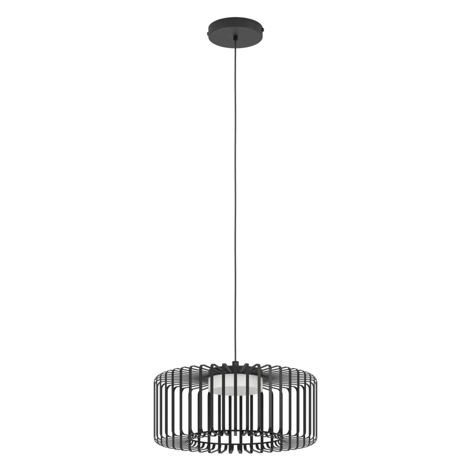Eglo Connect.Z Smart Pendellampa Ginestrone-Z Stål Svart 22W 2450lm - 827-865 Justerbar Vit | 450mm - Dimbar