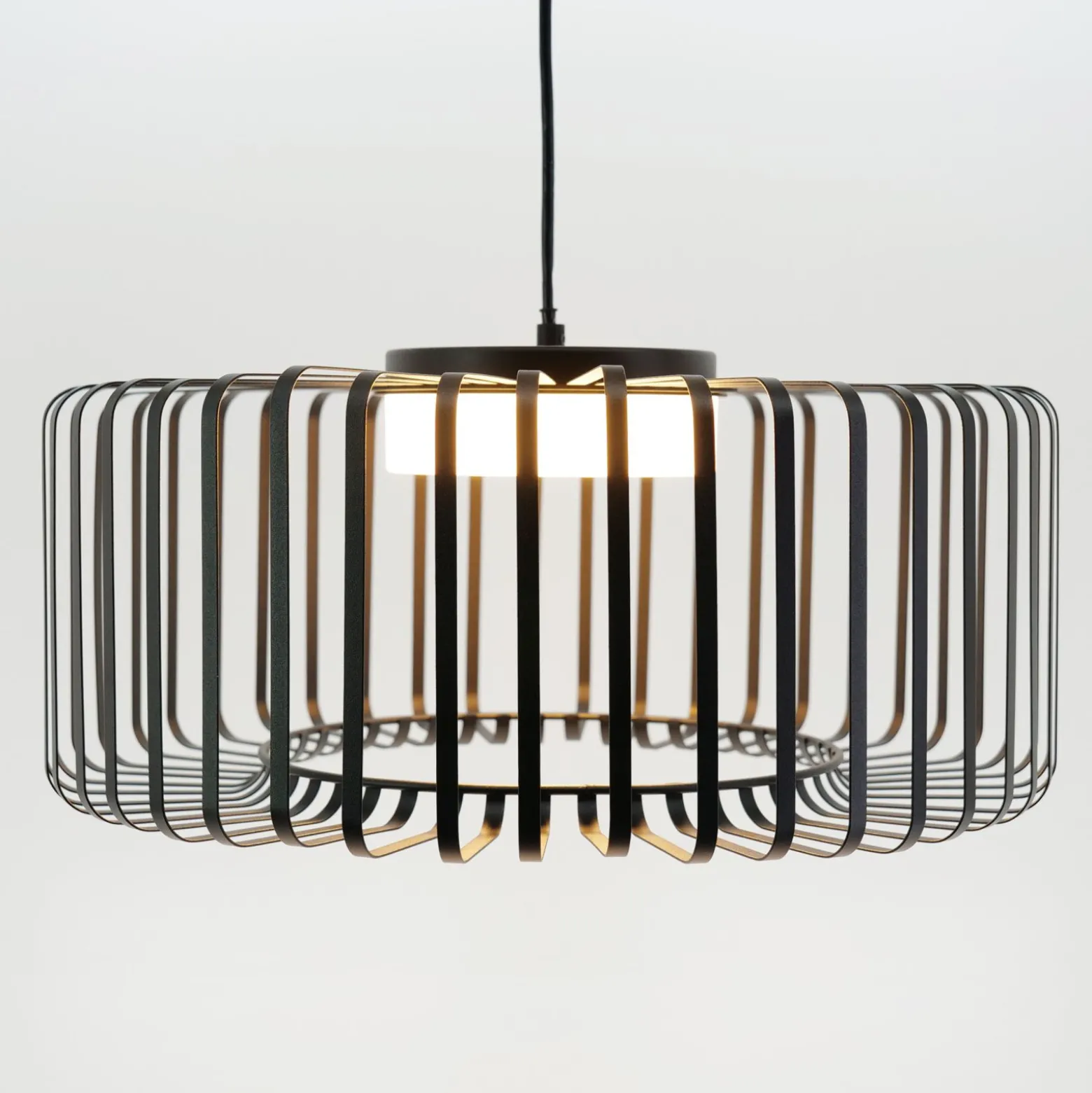 Eglo Connect.Z Smart Pendellampa Ginestrone-Z Stål Svart 22W 2450lm - 827-865 Justerbar Vit | 450mm - Dimbar