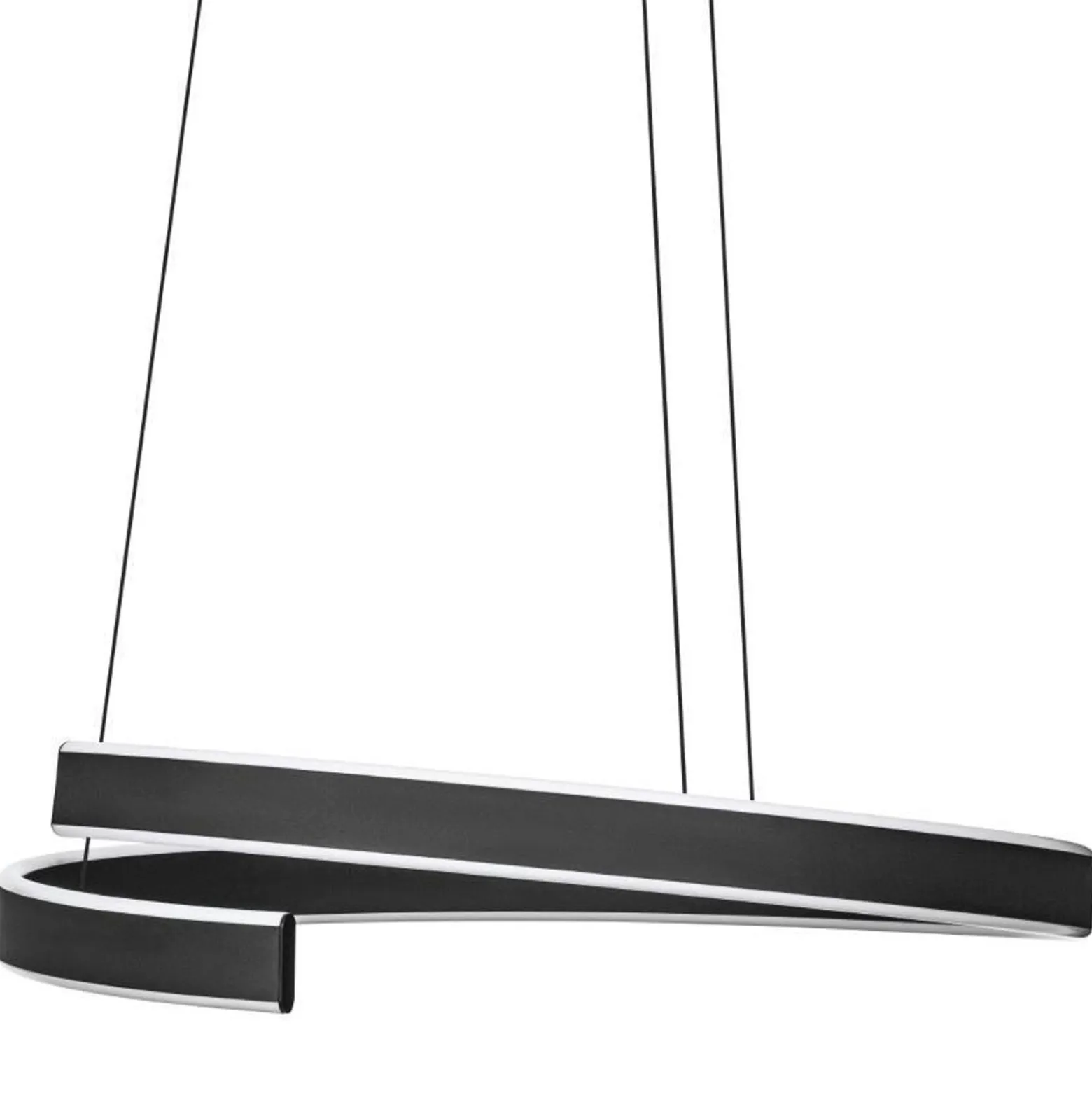 Eglo Connect.Z Smart Pendellampa Andabaia-Z Aluminium Svart 42W 5300lm - 830-865 Justerbar Vit | 600mm - Dimbar