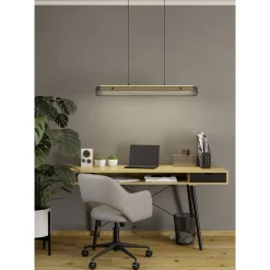 Eglo Connect.Z Smart Pendellampa Kokomo- Stål Svart 34W 4100lm - 827-865 Justerbar Vit | Dimbar