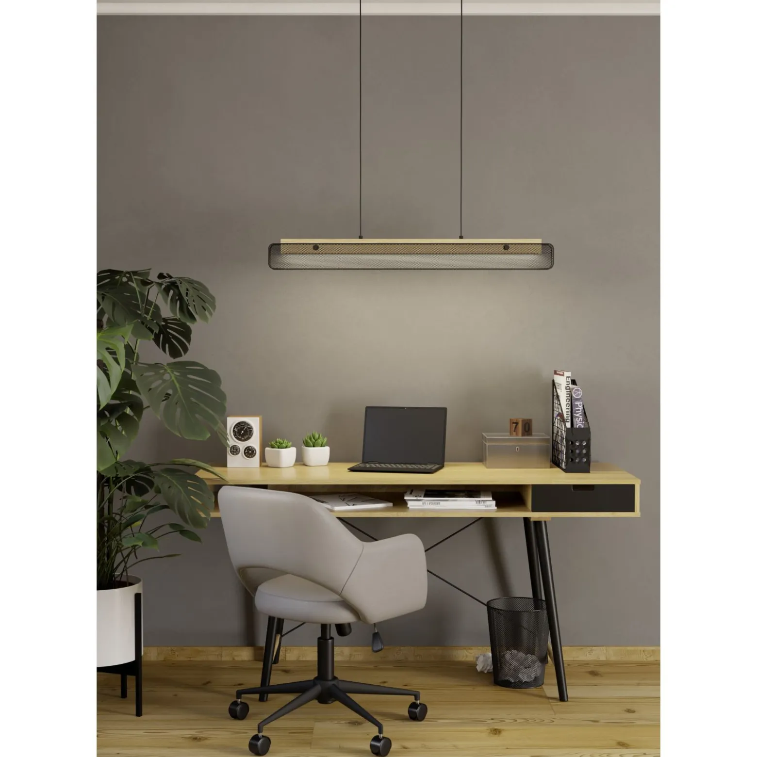 Eglo Connect.Z Smart Pendellampa Kokomo- Stål Svart 34W 4100lm - 827-865 Justerbar Vit | Dimbar