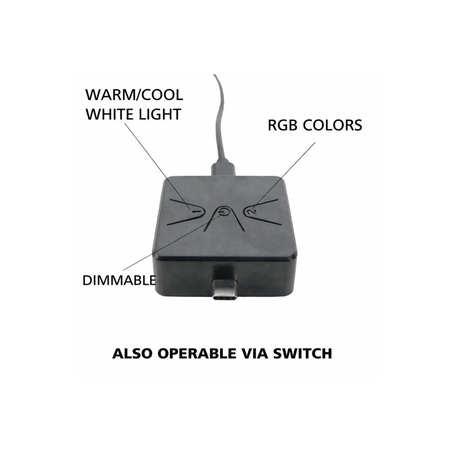 Eglo Connect.Z Smart Stoch Bolognano-Z Stål Grå 25.7W 1150lm - 827-865 Justerbar Vit + RGB | Dimbar