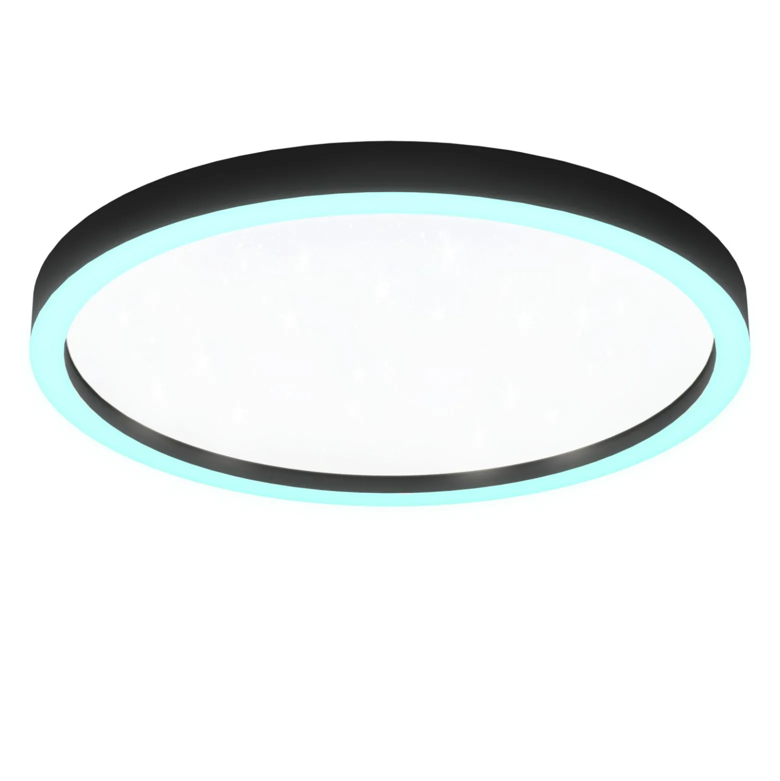 Eglo Connect.Z Smart Taklampa Aluminium Svart 34W 4100lm - 827-865 Justerbar Vit + RGB | 570mm - Dimbar