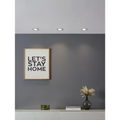 Eglo Connect.Z Smart Taklampa Carosso Aluminium Vit 4W 440lm - 827-865 Justerbar Vit | Dimbar