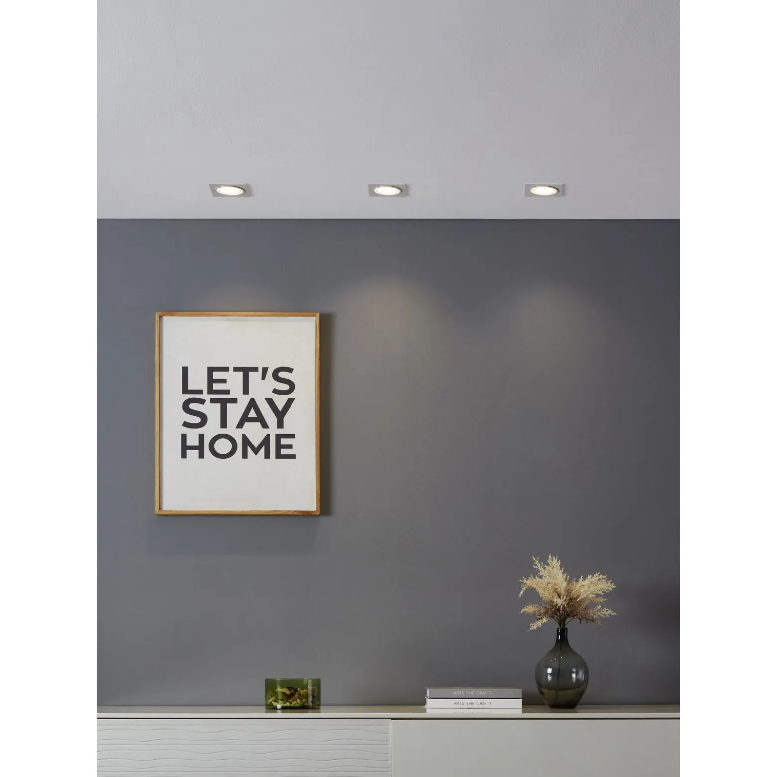 Eglo Connect.Z Smart Taklampa Carosso Aluminium Vit 4W 440lm - 827-865 Justerbar Vit | Dimbar
