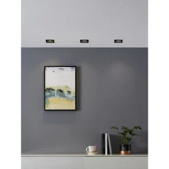 Eglo Connect.Z Smart Taklampa Carosso Aluminium Svart 4W 440lm - 827-865 Justerbar Vit | Dimbar