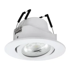 Eglo Connect.Z Smart Taklampa Saliceto-Z Aluminium Vit 4W 440lm - 827-865 Justerbar Vit | 88mm - Dimbar