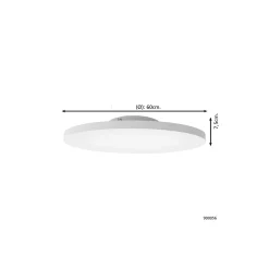 Eglo Connect.Z Smart Taklampa Turcona-Z Stål Vit 34.2W 3980lm - 827-865 Justerbar Vit + RGB | Dimbar