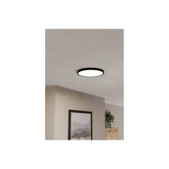 Eglo Connect.Z Smart Taklampa Badrumsbelysning Fueva 6-Z Plast Svart 17.5W 2850lm - 827-865 Justerbar Vit + RGB | Dimbar