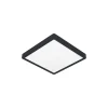 Eglo Connect.Z Smart Taklampa Badrumsbelysning Fueva 6-Z Plast Svart 17.8W 2700lm - 827-865 Justerbar Vit + RGB | Dimbar