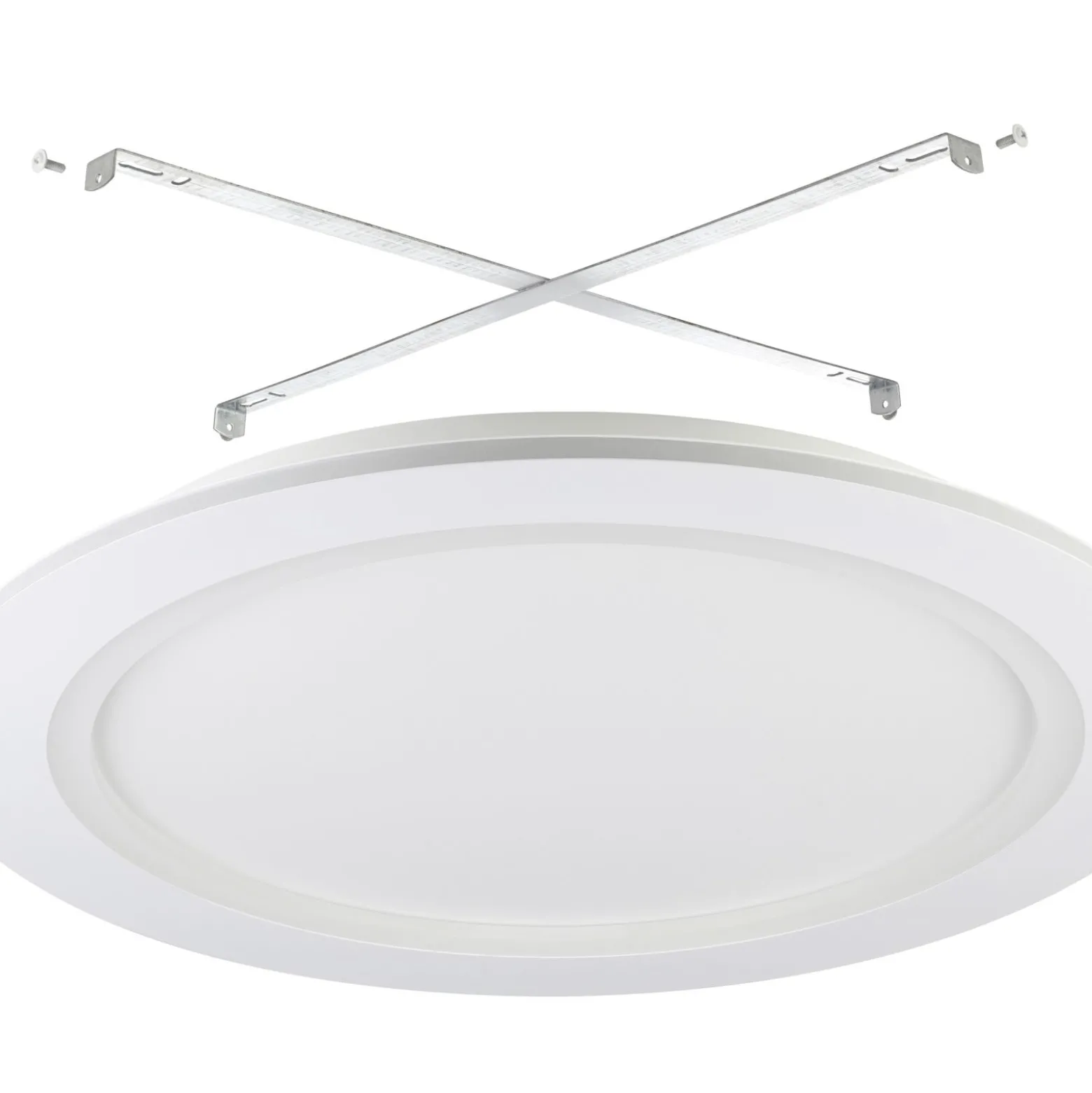 Eglo Connect.Z Smart Taklampa Padrogiano-Z Stål Vit 9.7W 1170lm - 827-865 Justerbar Vit | 595mm - Dimbar