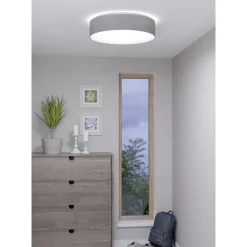 Eglo Connect.Z Smart Taklampa Romaro-Z Stål Vit 35W 3500lm - 827-865 Justerbar Vit | 570mm - Dimbar