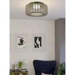 Eglo Connect.Z Smart Taklampa Ginestrone-Z Stål Svart 22W 2450lm - 827-865 Justerbar Vit | 450mm - Dimbar