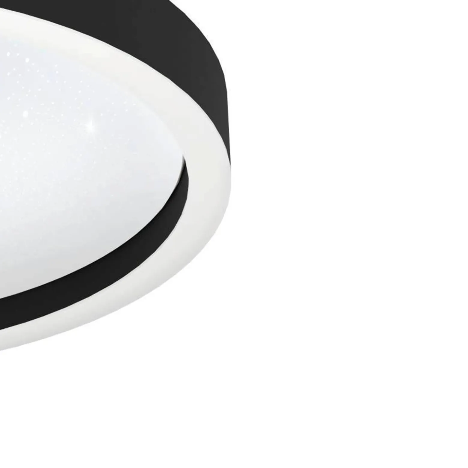 Eglo Connect.Z Smart Taklampa Aluminium Svart 17W 2150lm - 827-865 Justerbar Vit + RGB | 420mm - Dimbar