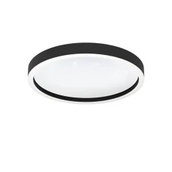 Eglo Connect.Z Smart Taklampa Aluminium Svart 17W 2150lm - 827-865 Justerbar Vit + RGB | 420mm - Dimbar